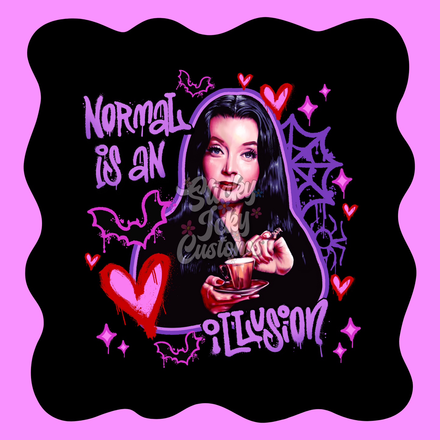 NORMAL IS AN ILLUSION TEE